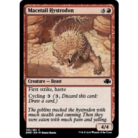 Macetail Hystrodon