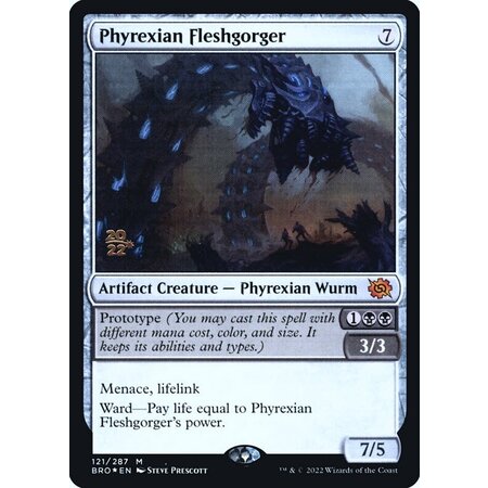 Phyrexian Fleshgorger - Foil - Prerelease Promo