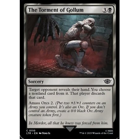 The Torment of Gollum - Foil