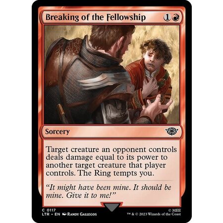 Breaking of the Fellowship - Foil