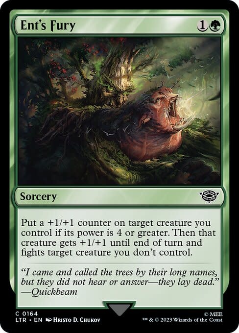 Ent's Fury - Foil