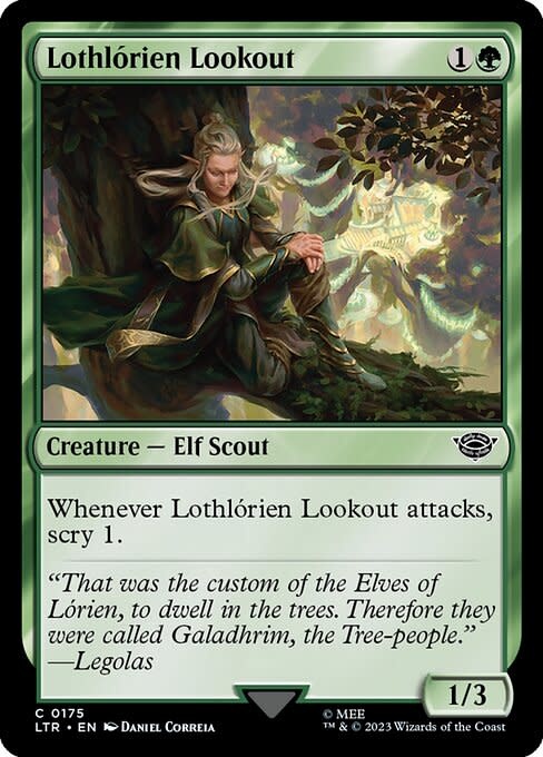 Lothlorien Lookout - Foil