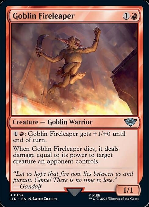 Goblin Fireleaper - Foil