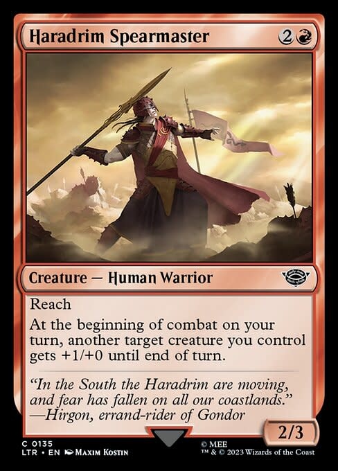 Haradrim Spearmaster - Foil