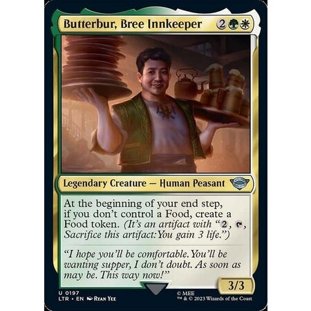 Butterbur, Bree Innkeeper - Foil