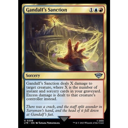 Gandalf's Sanction - Foil