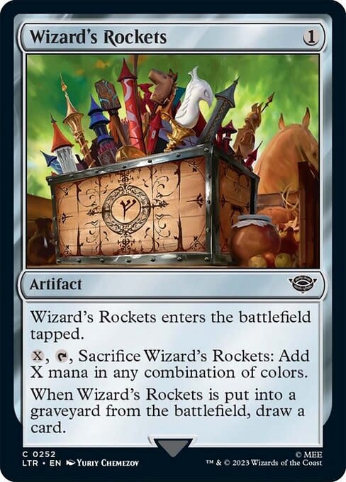 Wizard's Rockets - Foil