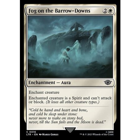 Fog on the Barrow-Downs - Foil