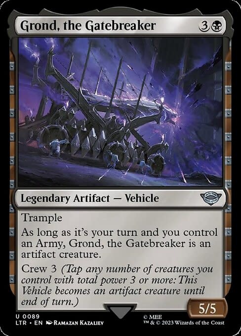 Grond, the Gatebreaker - Foil