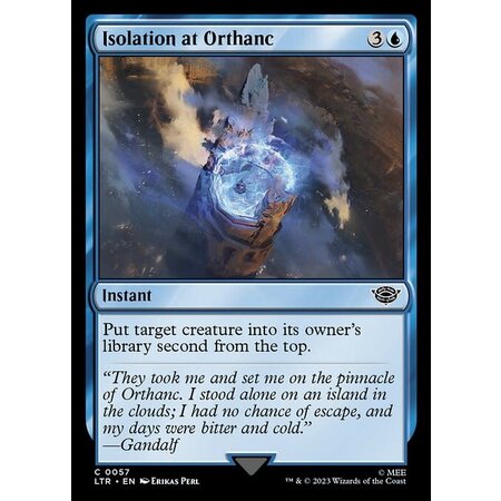 Isolation at Orthanc - Foil