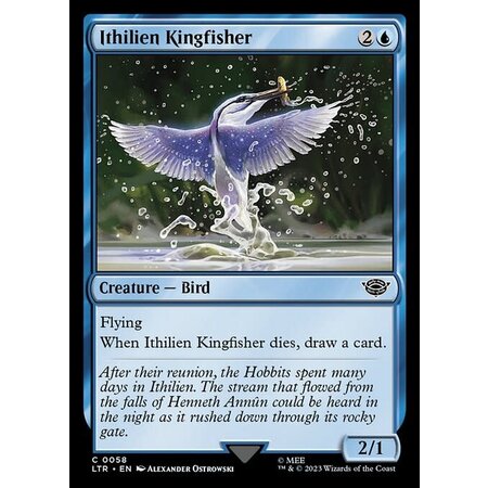 Ithilien Kingfisher - Foil
