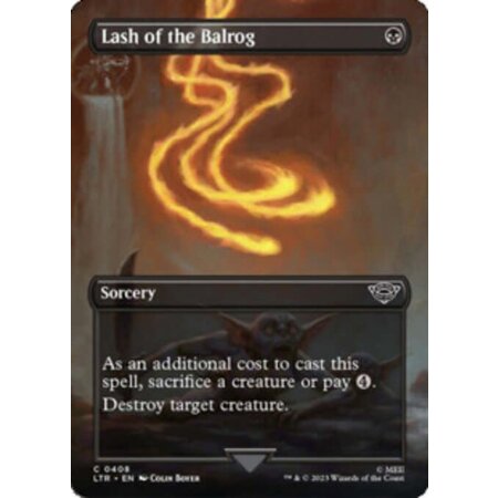 Lash of the Balrog - Foil