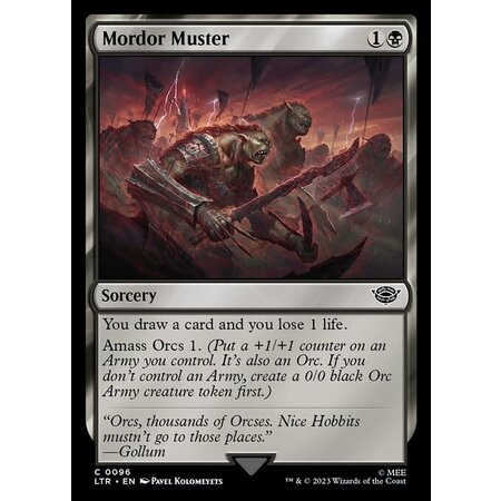 Mordor Muster - Foil