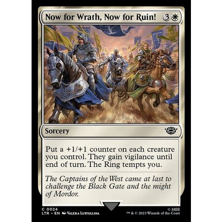 Now for Wrath, Now for Ruin! - Foil