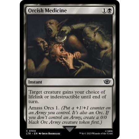 Orcish Medicine - Foil