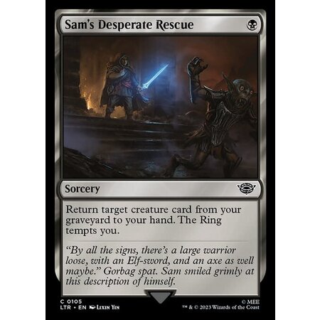 Sam's Desperate Rescue - Foil