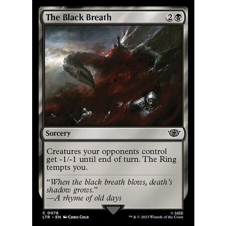 The Black Breath - Foil