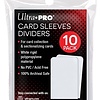 Ultra Pro - Sleeves Dividers 10 ct.