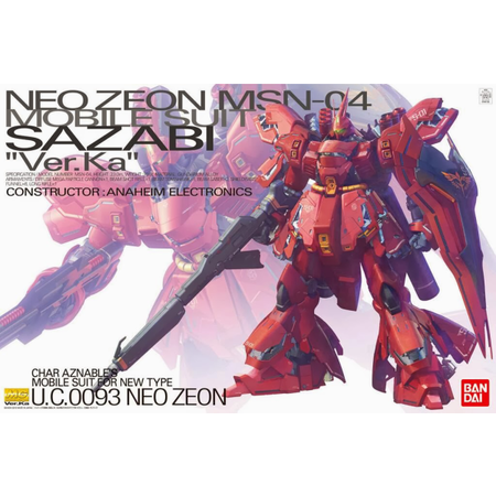 MG 1/100 Msn-04 Sazabi Ver.Ka