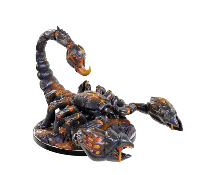 Pathfinder Battles Unpainted Minis - Magma Scorpion
