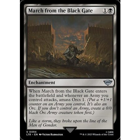 March from the Black Gate