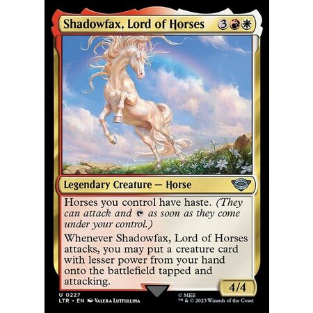 Shadowfax, Lord of Horses