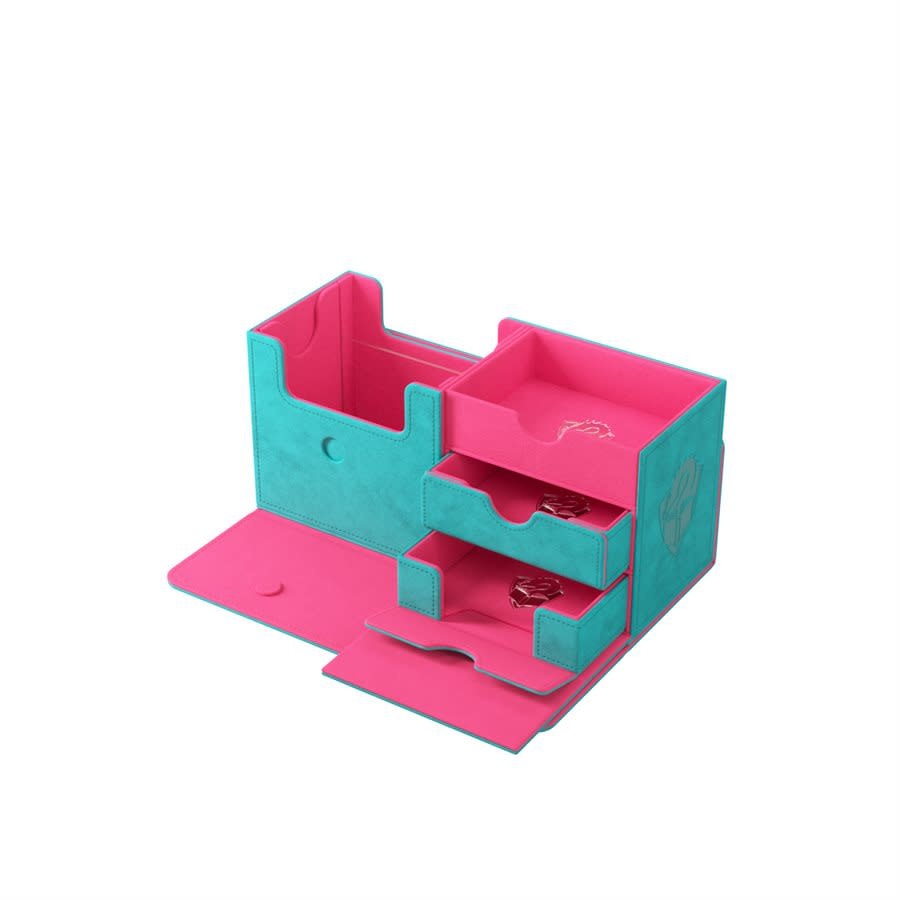 The Academic Deck Box 133+ XL - Teal/Pink