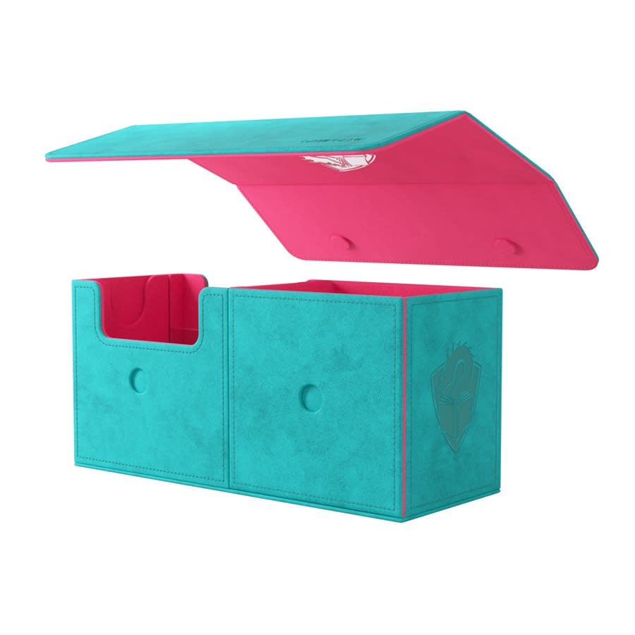 PREORDER The Academic Deck Box (133+ct) Teal/Pink Rain City Games