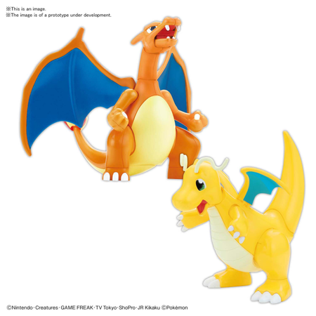 Pokemon Model Kit Charizard & Dragonite