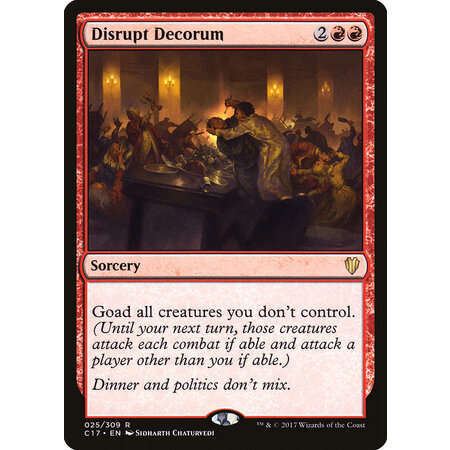 Disrupt Decorum