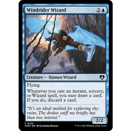Windrider Wizard - Foil