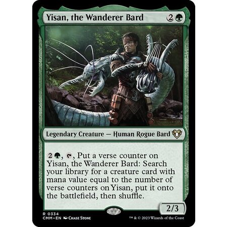 Yisan, the Wanderer Bard - Foil