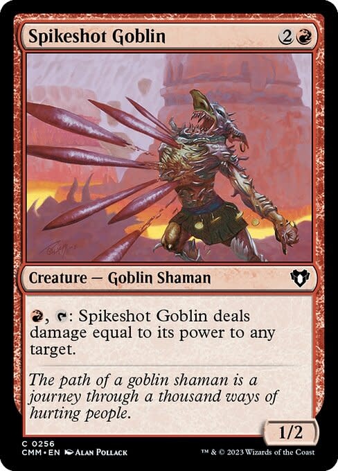 Spikeshot Goblin - Foil