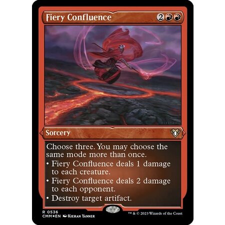 Fiery Confluence - Foil-Etched