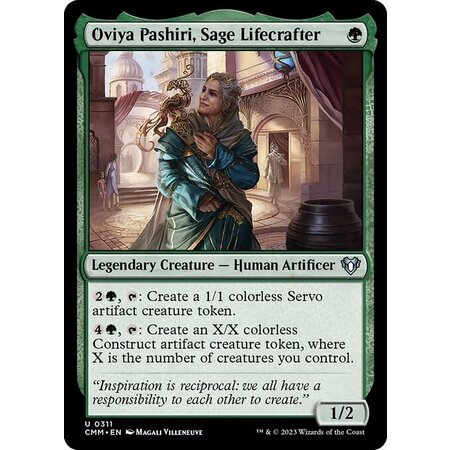 Oviya Pashiri, Sage Lifecrafter - Foil