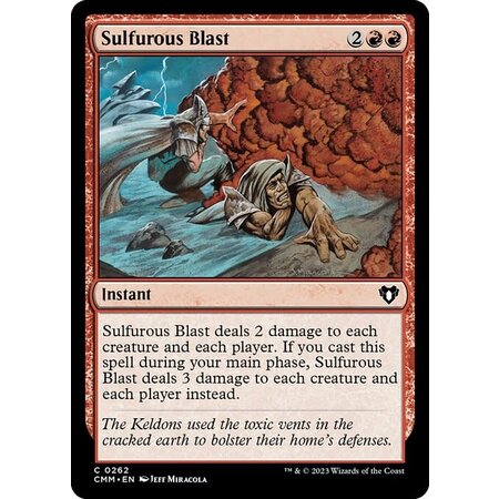 Sulfurous Blast - Foil