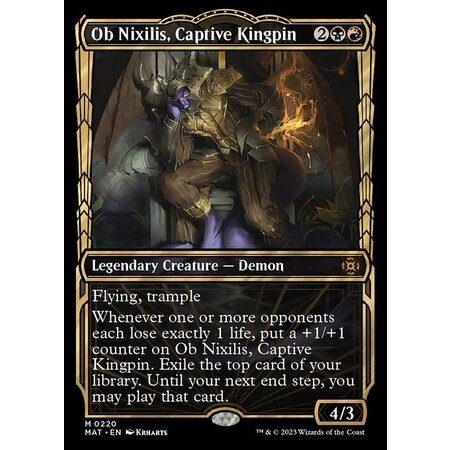 Ob Nixilis, Captive Kingpin - Halo Foil