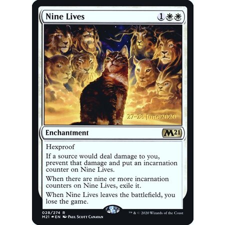 Nine Lives - Foil - Prerelease Promo