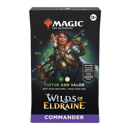 MTG Commander Deck - Wilds of Eldraine - Virtue and Valor