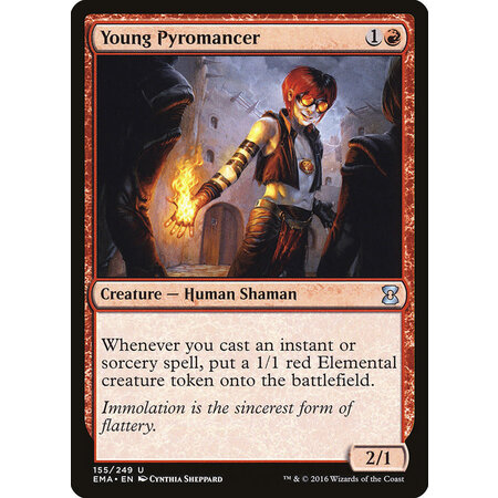 Young Pyromancer - Foil