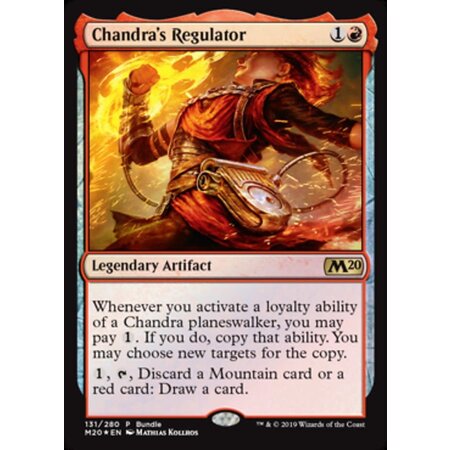 Chandra's Regulator - Foil - Bundle Promo