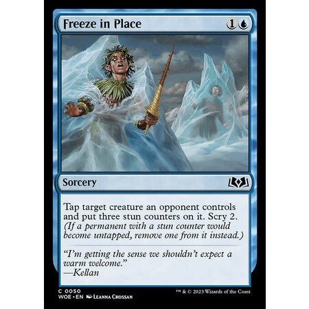 Freeze in Place - Foil