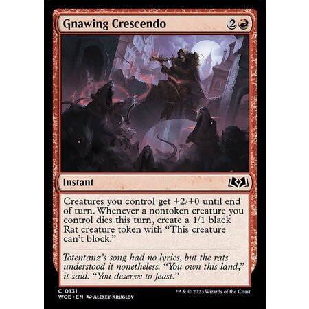 Gnawing Crescendo - Foil
