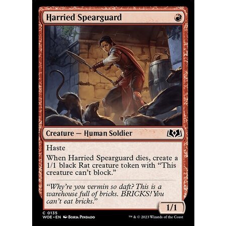 Harried Spearguard - Foil