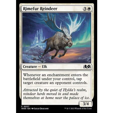 Rimefur Reindeer - Foil
