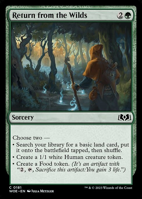 Return from the Wilds - Foil