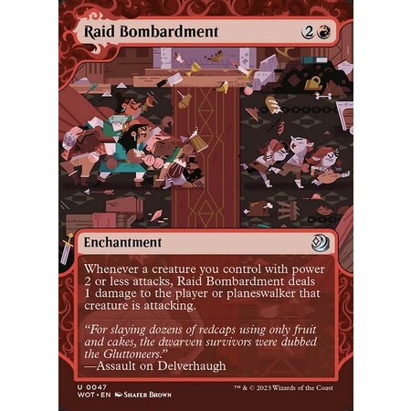 Raid Bombardment - Foil