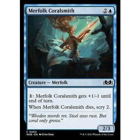 Merfolk Coralsmith - Foil