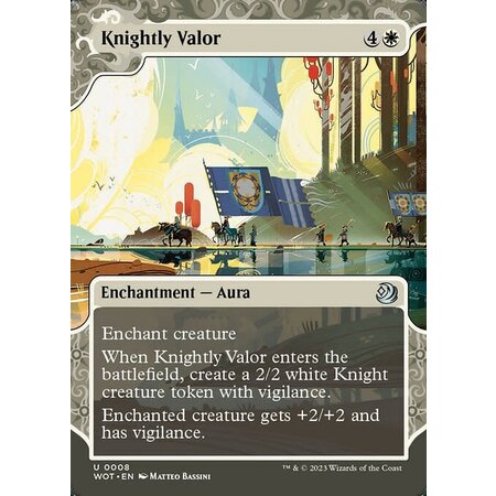 Knightly Valor - Foil