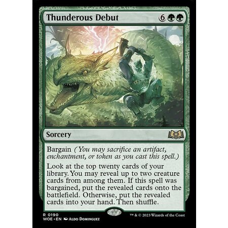 Thunderous Debut - Foil